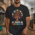 67 Days In The Books Reading Teacher 67th Day Of School Kids Unisex T-Shirt