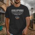 Abibliophobia Pupil Reading Bookworm Tees Reader Unisex T-Shirt