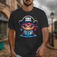 Adorable Book Lover Pirate With Reading Glasses Cute Unisex T-Shirt Adorable Book Lover Pirate With Reading Glasses Cute Unisex T-Shirt