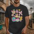 Apple Disco Pencil Books Bow Teacher Student Back To School Unisex T-Shirt Apple Disco Pencil Books Bow Teacher Student Back To School Unisex T-Shirt