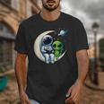 Astronaut Reading Book To Alien Shirt Moon Space Lover Kids Unisex T-Shirt Astronaut Reading Book To Alien Shirt Moon Space Lover Kids Unisex T-Shirt