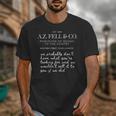 Aziraphale's Bookshop AZ Fell And Co Literary Antiquarian Unisex T-Shirt Aziraphale's Bookshop AZ Fell And Co Literary Antiquarian Unisex T-Shirt