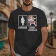 Back To School Library Unicorn Book Lover School Librarian Unisex T-Shirt