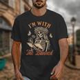 Banned Book Reading Squad Bookish I'm With The Banned Unisex T-Shirt