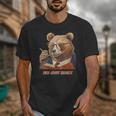 Bear Reading Book Glasses Library Zoo Teacher School Animal Unisex T-Shirt Bear Reading Book Glasses Library Zoo Teacher School Animal Unisex T-Shirt