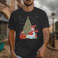 Book Christmas Tree Bookworm Gingerbread Man Snowman Reading Unisex T-Shirt Book Christmas Tree Bookworm Gingerbread Man Snowman Reading Unisex T-Shirt