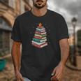 Book Christmas Tree Book Lover Teacher Librarian Men Women Unisex T-Shirt Book Christmas Tree Book Lover Teacher Librarian Men Women Unisex T-Shirt