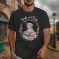Book And Dog Lover Reading Humor Librarian Unisex T-Shirt