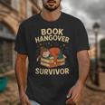 Book Hangover Survivor Reading Humor Librarian Bibliophiles Unisex T-Shirt