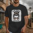 Book Lover What Happens At Book Club Stays Messy Bun Girls Unisex T-Shirt