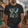 Book Lover Reading Fantasy Dragon Unisex T-Shirt