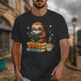 Book Lover Sloth Reading Bookish Library Read Books Be Kind Unisex T-Shirt