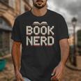 Book Nerd Retro Pixel Reading Librarian Aesthetic Unisex T-Shirt