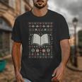 Book Reading Ugly Christmas Unisex T-Shirt