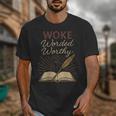 And Booked Afro Literary Pride Book Club Culture Unisex T-Shirt