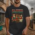 All Booked For Christmas Book Lover Unisex T-Shirt