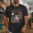 All Booked For Christmas Cute Bookish Cat Lover Unisex T-Shirt All Booked For Christmas Cute Bookish Cat Lover Unisex T-Shirt