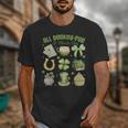 ALL Booked For St Patricks Day Bookish Leprechaun Bookworm Unisex T-Shirt