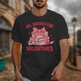 All Booked For Valentine Bow Books Lover Teacher Girl Women Unisex T-Shirt