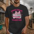 All Booked For Valentines Book Reading Coquette Bow Unisex T-Shirt
