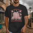 All Booked For Valentines Shirt Romantic Cupid Roses Books Unisex T-Shirt