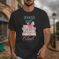 Bookish Babes Club Cute Pink Book Stack With Bow Unisex T-Shirt Bookish Babes Club Cute Pink Book Stack With Bow Unisex T-Shirt