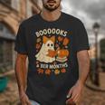 Books And BER Months Fall Librarian Reading Halloween Unisex T-Shirt Books And BER Months Fall Librarian Reading Halloween Unisex T-Shirt