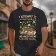 Books And Crested Gecko Owner Crestie Lover Unisex T-Shirt