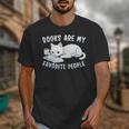 Books Are My Favorite People Cat With Coffee Mug Book Lovers Unisex T-Shirt
