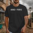 Books Are Greater Than People Unisex T-Shirt