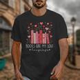 Books Are My Love Language Valentine Reads Bookish Club Unisex T-Shirt Books Are My Love Language Valentine Reads Bookish Club Unisex T-Shirt