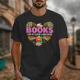 Books Are My Love Language Valentine's Day Reading Lover Unisex T-Shirt Books Are My Love Language Valentine's Day Reading Lover Unisex T-Shirt