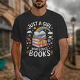 Bookworm Just A Girl Who Loves Books Unisex T-Shirt Bookworm Just A Girl Who Loves Books Unisex T-Shirt
