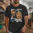 Born-To Read Forced To Work Reading Book Lover Unisex T-Shirt