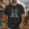 Butterflies And Book Lovers Reading Bookworm Unisex T-Shirt