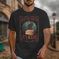 Cats And Books Lover Reading Literary Feline Humor Unisex T-Shirt Cats And Books Lover Reading Literary Feline Humor Unisex T-Shirt