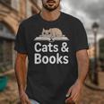 Cats And Books Unisex T-Shirt Cats And Books Unisex T-Shirt