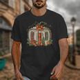 Christmas Book Pumpkin Reading Holiday Lovers Teacher Unisex T-Shirt Christmas Book Pumpkin Reading Holiday Lovers Teacher Unisex T-Shirt
