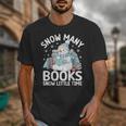 Christmas Reading Snowman So Many Books Men Women Kids Unisex T-Shirt