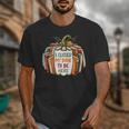 I Closed My Book To Be Here Fall Pumpkin Unisex T-Shirt I Closed My Book To Be Here Fall Pumpkin Unisex T-Shirt