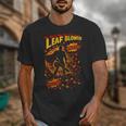 Comic Book Superhero Fall Season Leaf Blower Unisex T-Shirt