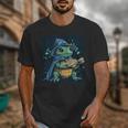 Cool Magical Book With Wizard Turtle For Adults And Kids Unisex T-Shirt Cool Magical Book With Wizard Turtle For Adults And Kids Unisex T-Shirt
