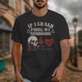If I Crash Pause My Audiobook Lovers Dark Romance Spicy Book Unisex T-Shirt