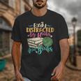 Crochet And Reading Crocheter Bookish Crocheting Book Lover Unisex T-Shirt Crochet And Reading Crocheter Bookish Crocheting Book Lover Unisex T-Shirt