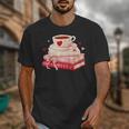 Cute Books And Coffee Crochet Valentines Day Tee For Couples Unisex T-Shirt Cute Books And Coffee Crochet Valentines Day Tee For Couples Unisex T-Shirt