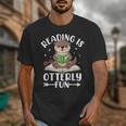 Cute Otter Reading Book Lover Sea Otters Animal Lover Unisex T-Shirt Cute Otter Reading Book Lover Sea Otters Animal Lover Unisex T-Shirt