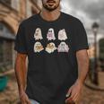 Cute Spooky Reading Book Halloween Fall Ghost Autumn Unisex T-Shirt Cute Spooky Reading Book Halloween Fall Ghost Autumn Unisex T-Shirt