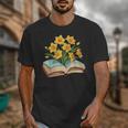 Daffodils Flowers Book Floral Unisex T-Shirt Daffodils Flowers Book Floral Unisex T-Shirt