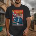 Dead Roast Coffee Comic Book Cover Style Skeleton Barista Unisex T-Shirt Dead Roast Coffee Comic Book Cover Style Skeleton Barista Unisex T-Shirt