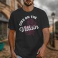 Dibs On The Villain Dark Romance Books Skeleton Morally Grey Unisex T-Shirt